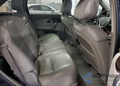 2011 Acura Mdx z USA, uszkodzony, nr VIN 2HNYD2H23BH540153